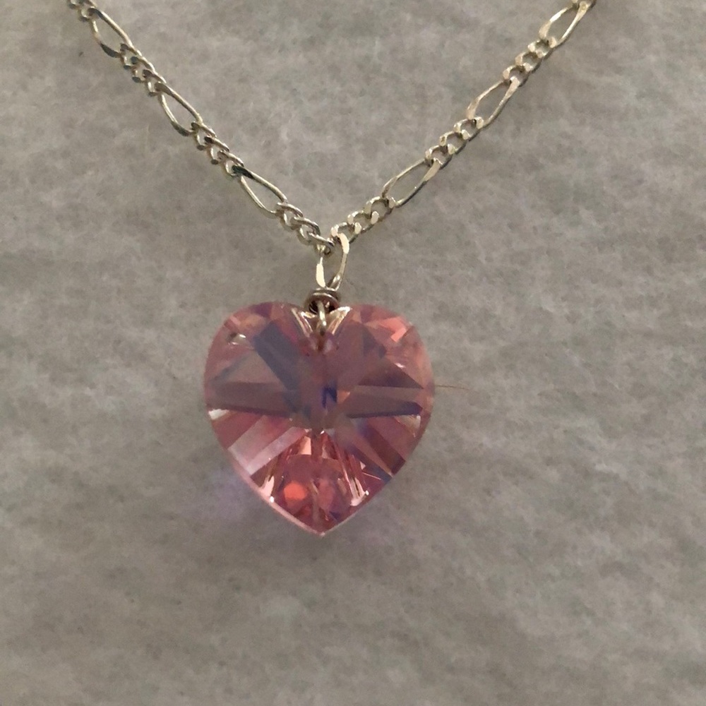 RoseJoy Dedigns Swarovski Heart Pendant Necklace